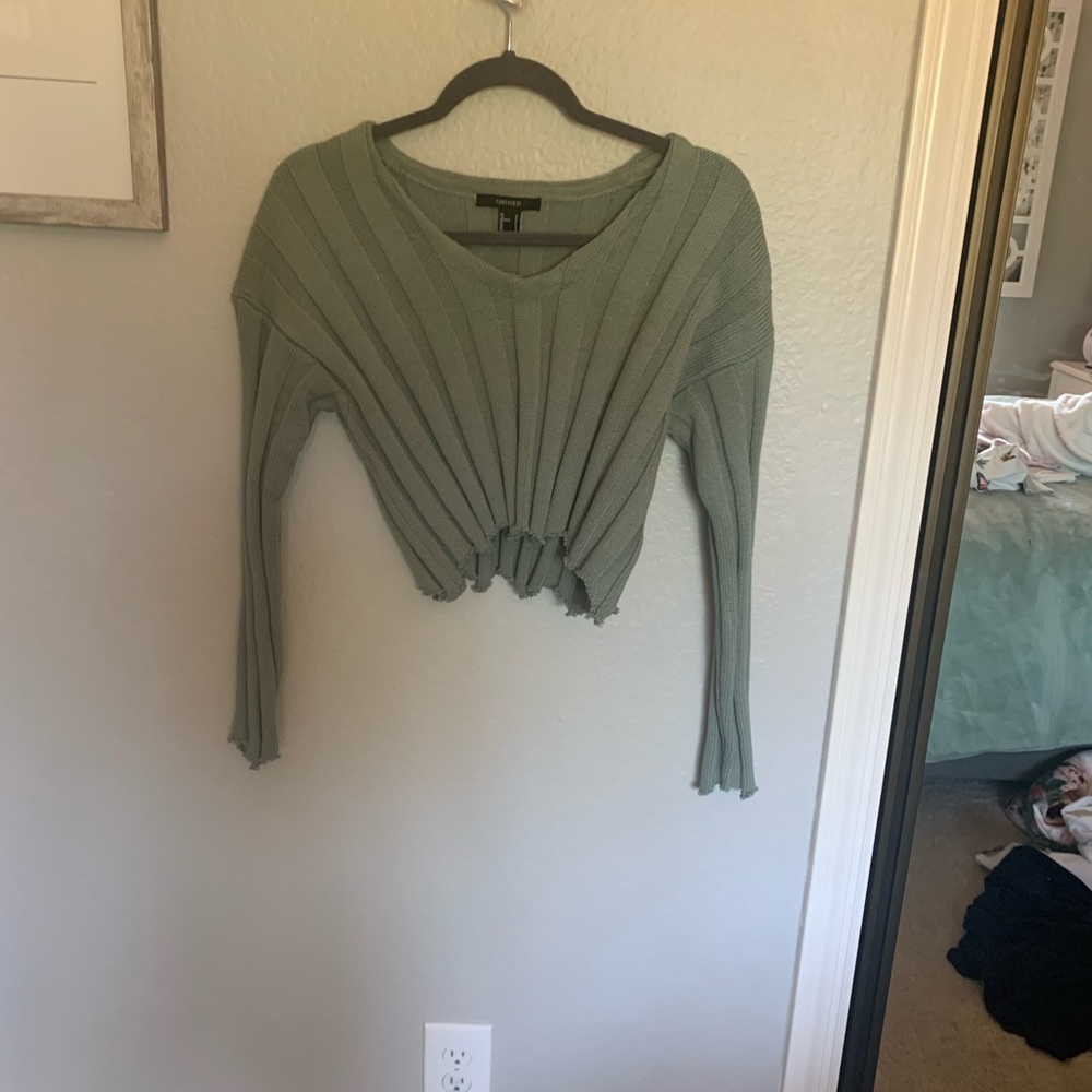 Forever 21 wide ribbed women’s sweater